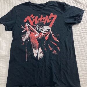 Berserk Graphic Black and Red Men's T-Shirt